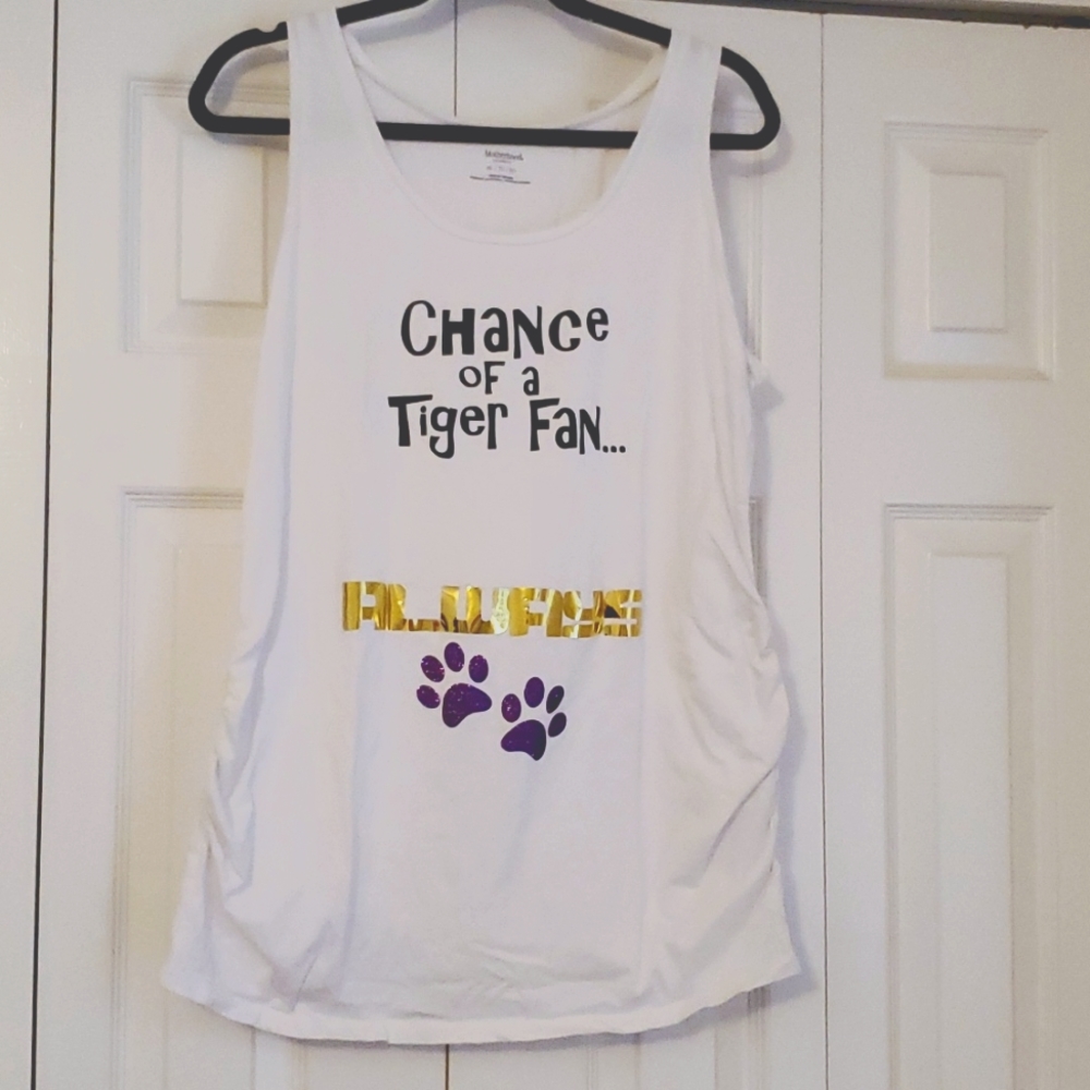 LSU Maternity Tank Top